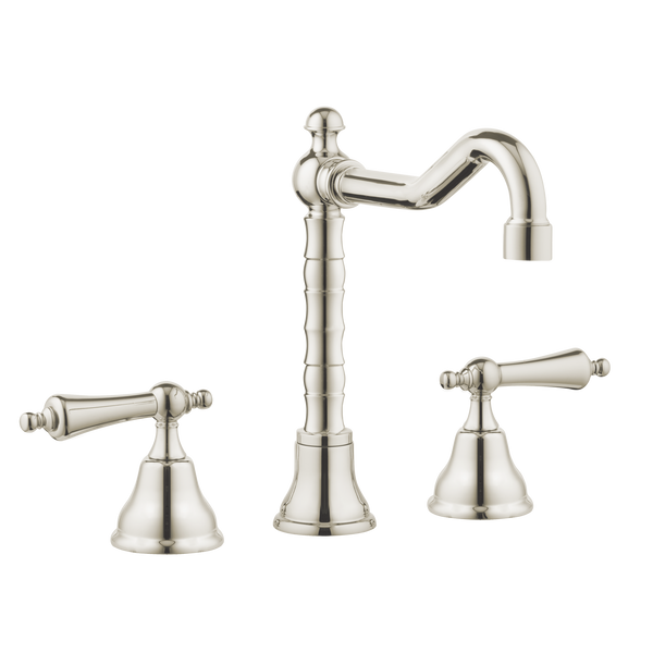 English Lever Kitchen Tap - English Tap Spout - Cross Handles