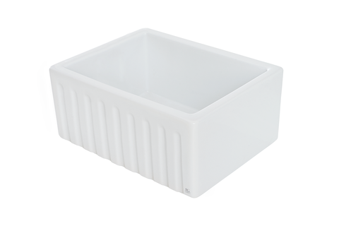 April Special ! - Fluted Butler Sink - 595 x 480 x 220mm