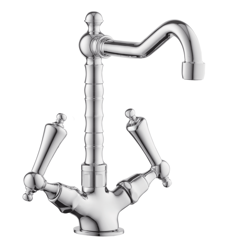 Country Kitchen Tap - Porcelain Levers