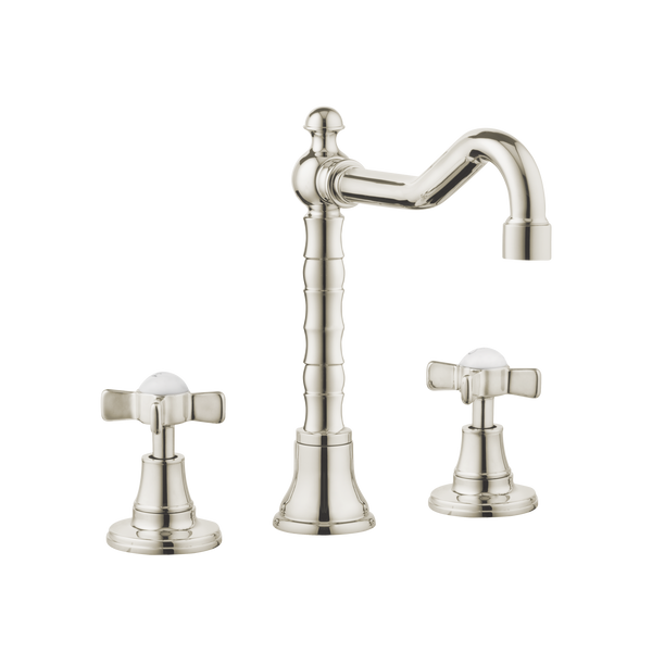 English Lever Kitchen Tap - English Tap Spout - Porcelain Levers