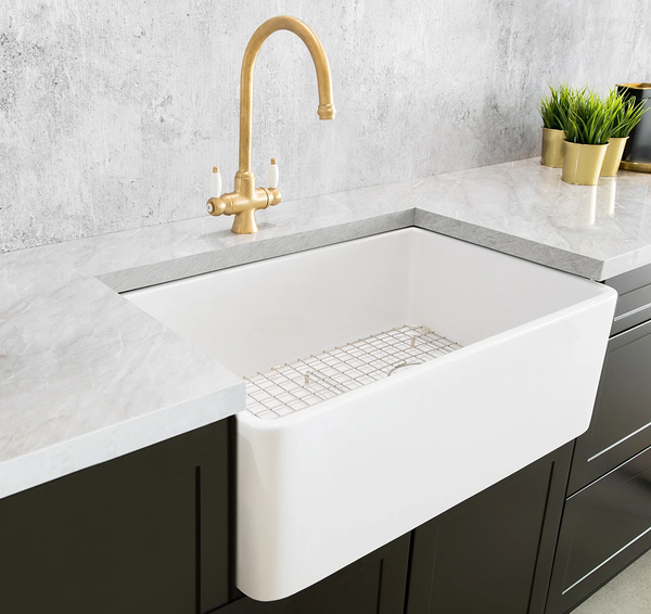 May Special ! $945.00 - Mayfair Butler Sink - 755mm or 838 mm - With Free Grid !