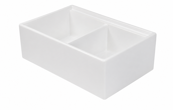 Double Butler Kitchen Sink System 833 mm - Complete With Chopping/Preparation Block