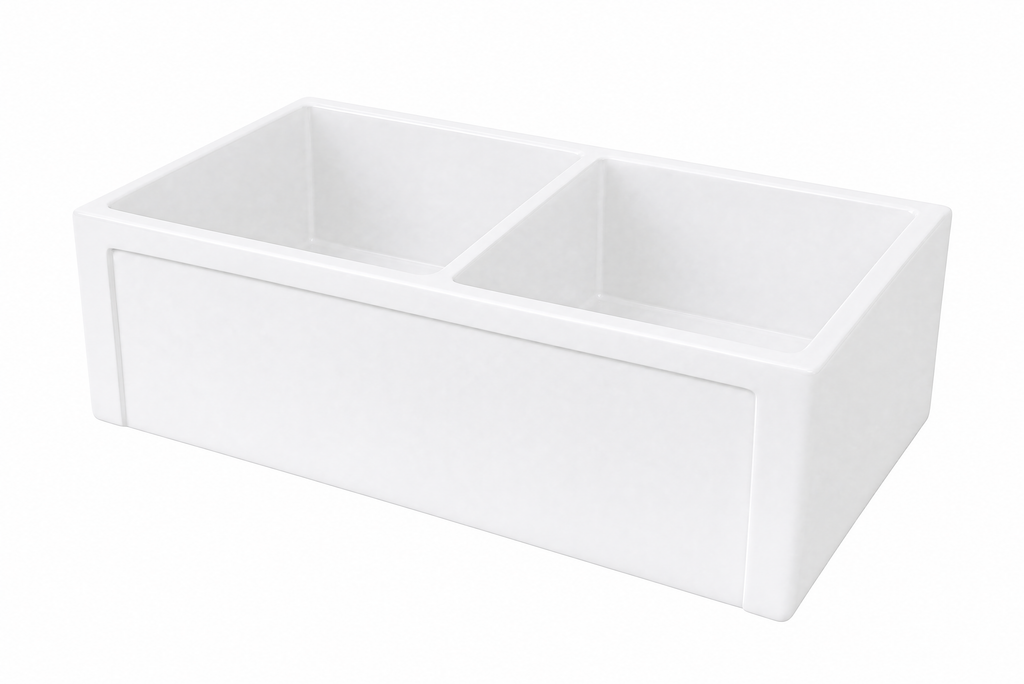 Cheshire - Double Country Fireclay Sink - 833