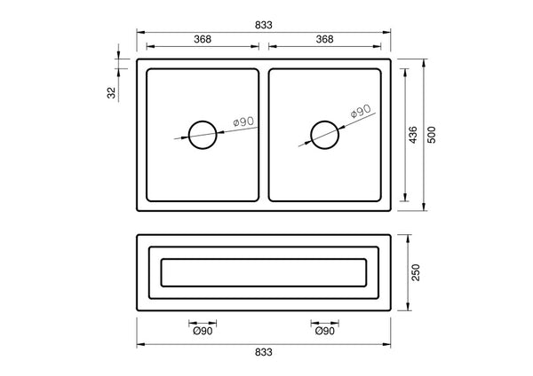 March Special -Double Shaker Farmhouse Sink