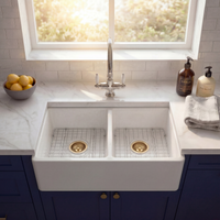 E.O.F.Y Special - Mayfair Double Bowl - 833 x 500 x 250mm -with free grid waste and tap