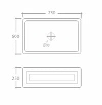 French Farmhouse Sink - 755 x 500 x 250mm