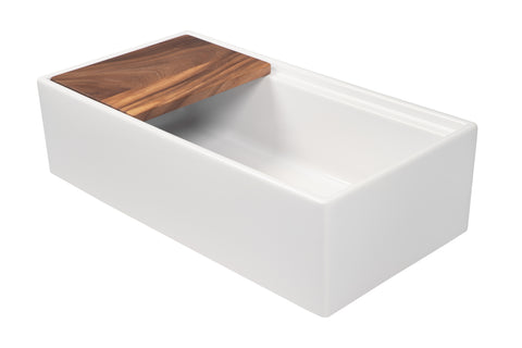 Butler Kitchen Sink System 914 mm - Complete With Chopping/Preparation Block
