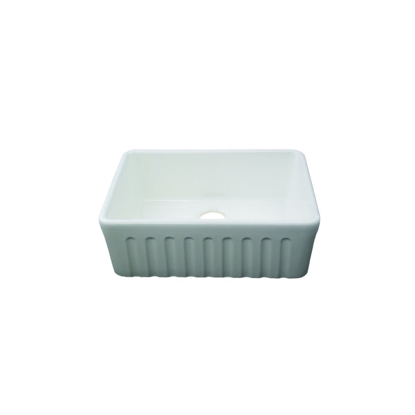 February Special ! - Fluted Butler Sink - 595 x 480 x 220mm